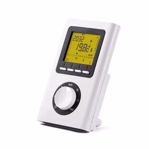 Terma Weekly Electronic Infrared Controller for Heating Elements, White