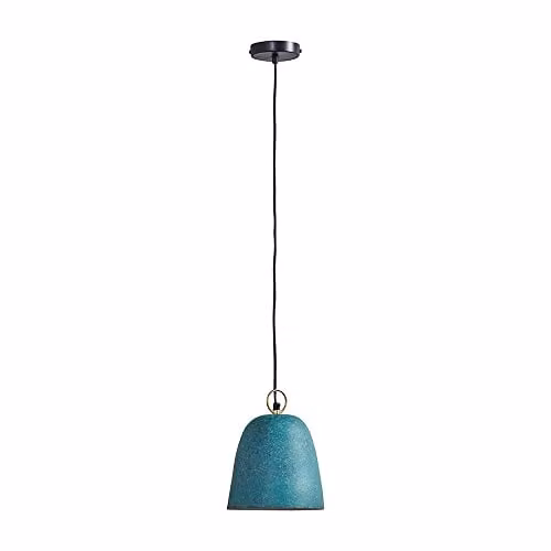 MiniSun Modern Green and Black Dome Pendant Light Fitting – 1
