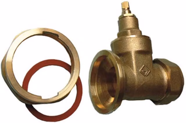 McAlpine Straight Gate Type VPG Pump Valve in Gold – 1
