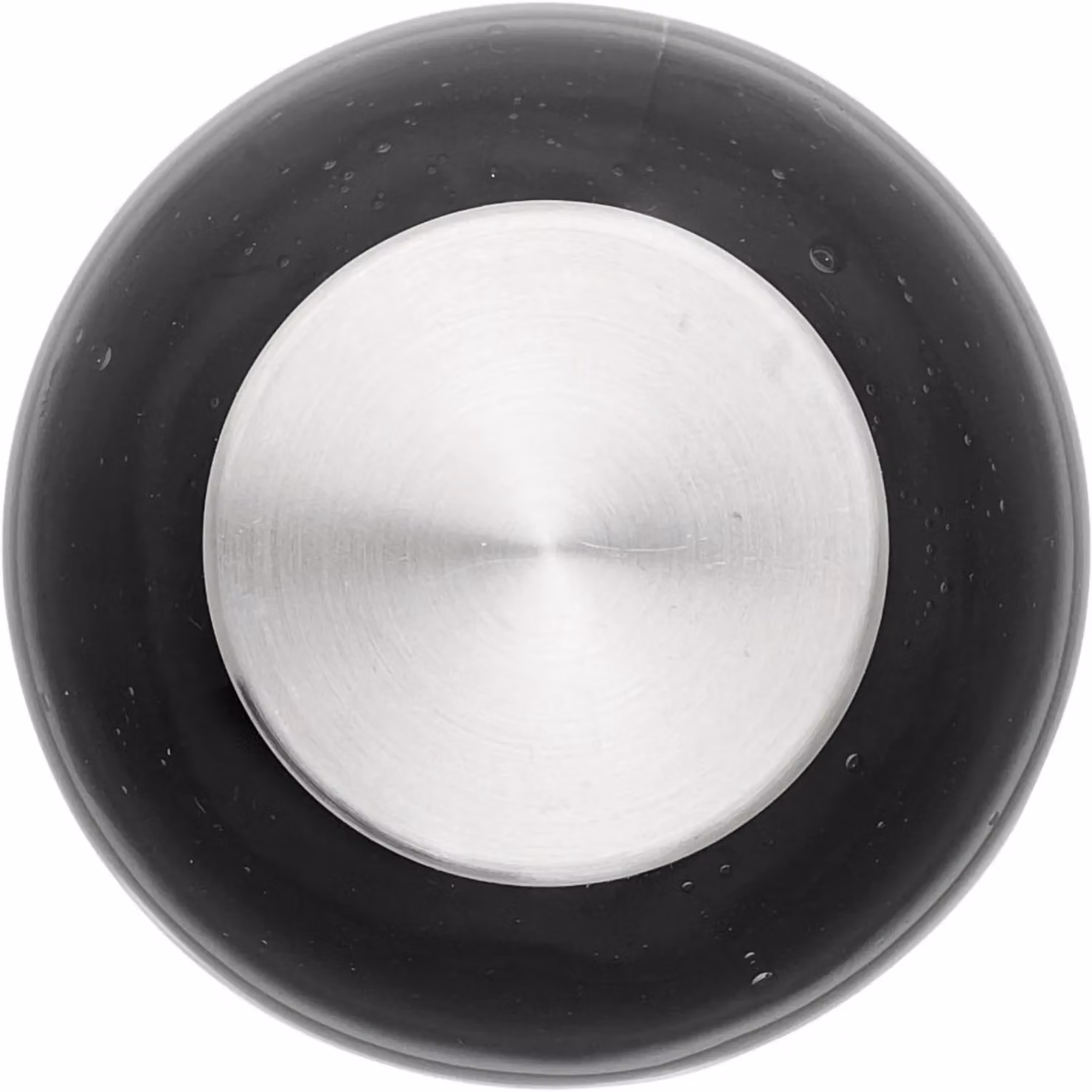 Bullet Spring Screw Top Water Bottle in Black, 600 ml – 2