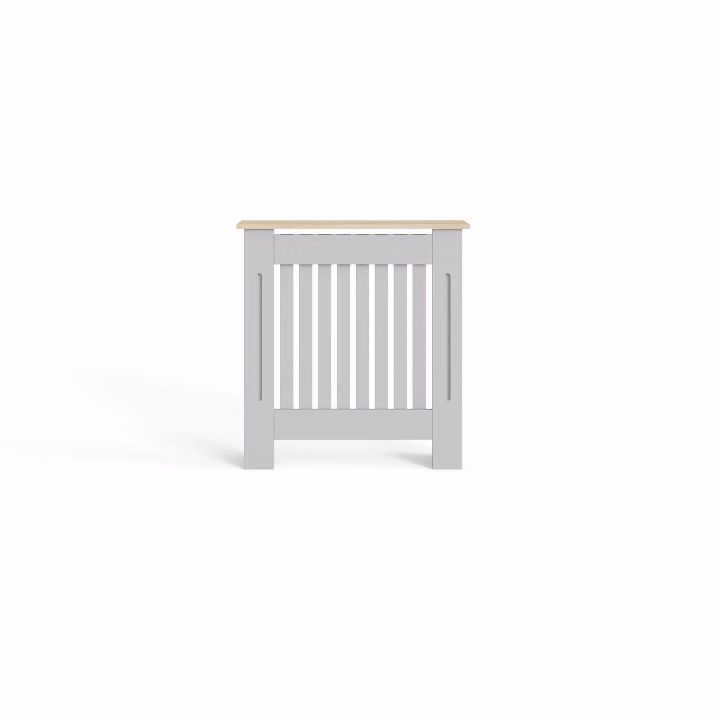 GFW Longslow Radiator Cover in Matt Grey W/D/H: 81.8 x 17.3 x 17.3 cm – 2