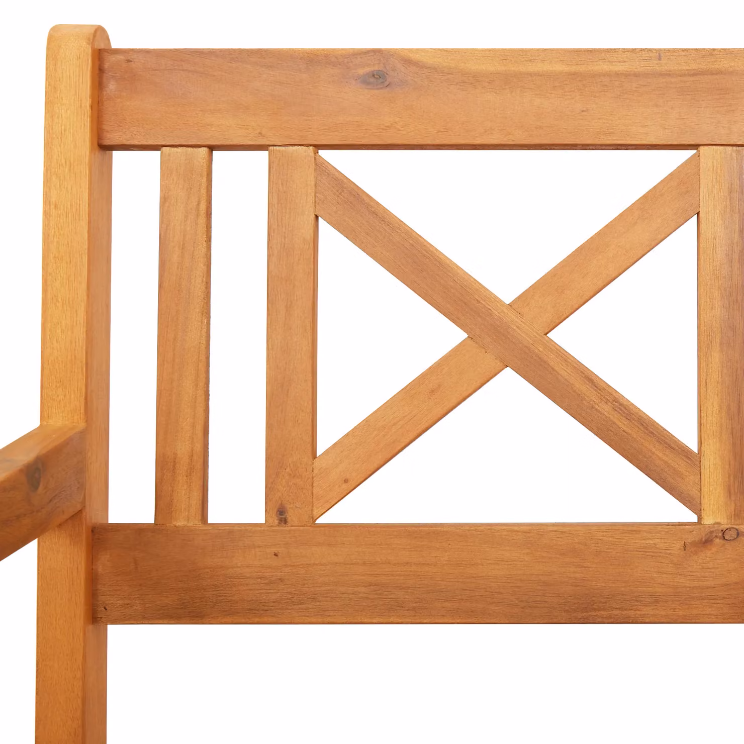 Berkfield Home Set of 8 Acacia Wood Garden Chairs in Brown, W/D/H: 56 x 55.5 x 90 cm – 5