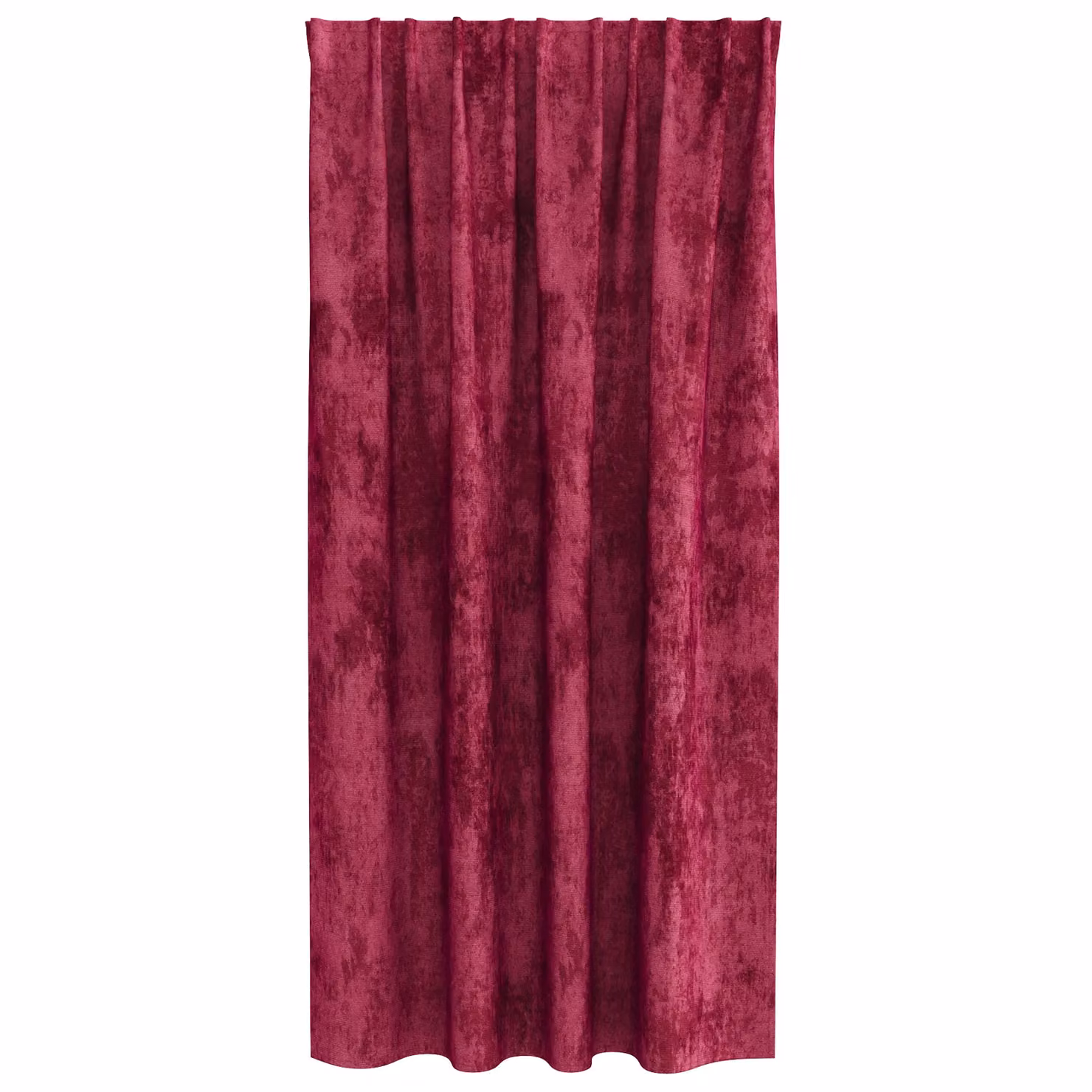 Berkfield Home Velvet Eyelet Curtains, 2 Pack, Red, H 175 cm x W 140 cm – 3