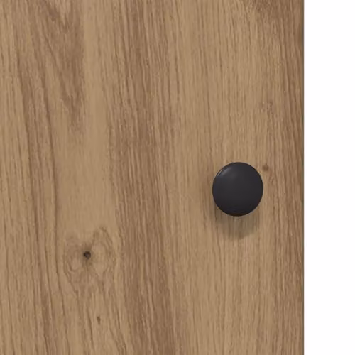vidaXL Artisan Oak Sideboard in Brown, W/D/H: 100 x 33 x 75 cm – 4