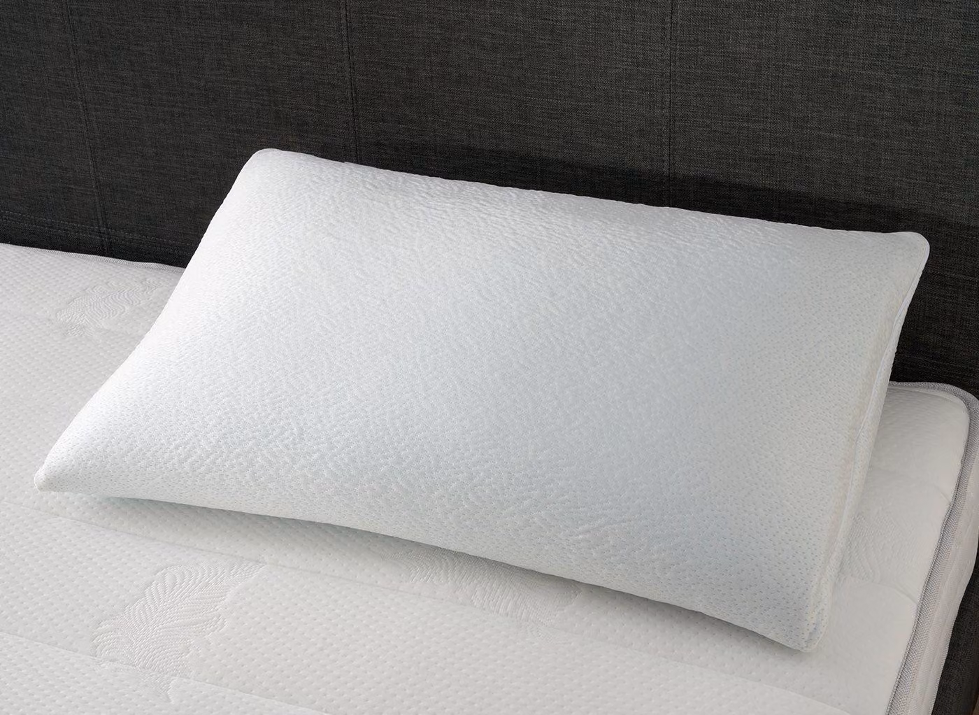 TheraPur White Memory Foam Cooling Ice Pillow for Adults