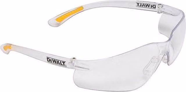 DeWalt Contractor Pro Toughcoat Safety Glasses in Clear