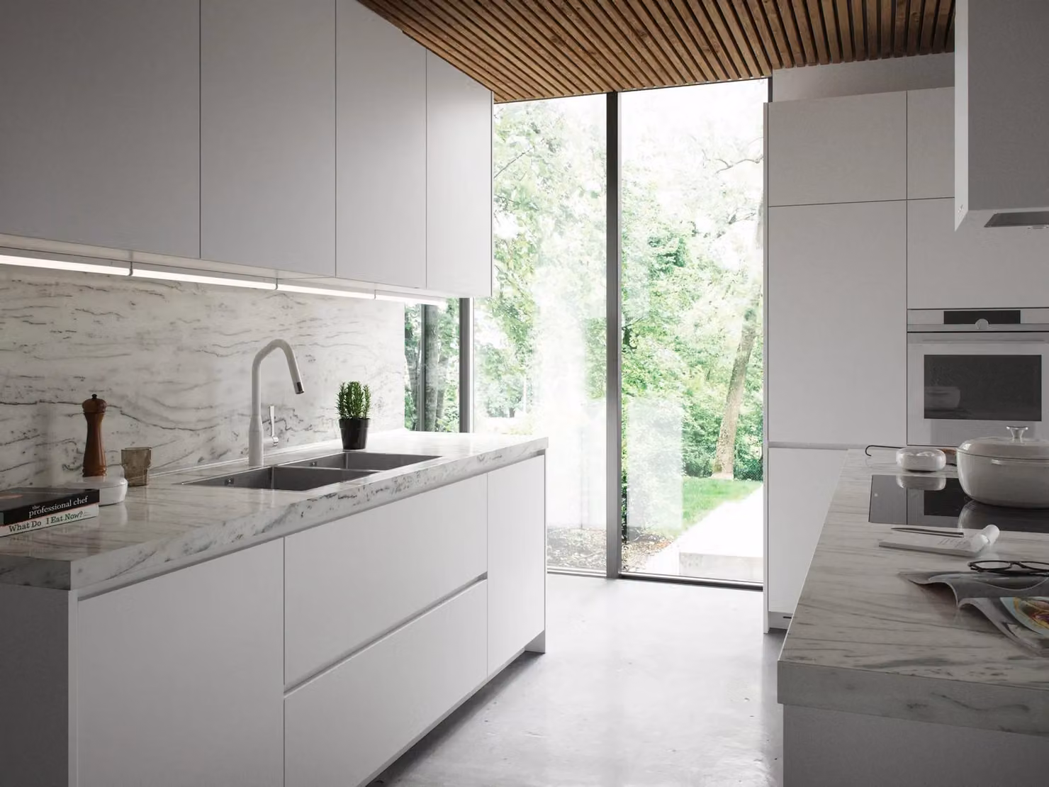 Nordlux Latona White LED Under Cabinet Kitchen Bar Light, Dimmable and Connectable, Mains Powered – 2