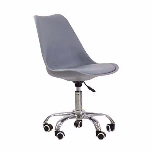 Netfurniture Osdera Modern Grey Office Chair with Castors