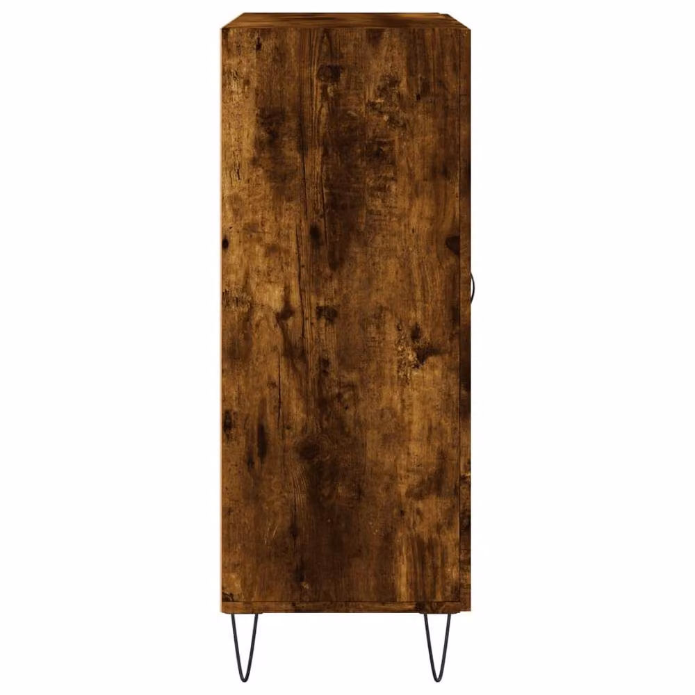Berkfield Home Smoked Oak Sideboard in Brown, W/D/H: 69.5 x 34 x 90 cm – 5