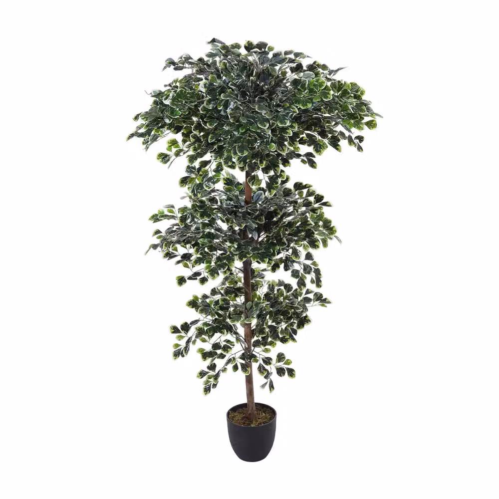 Garden Sanctuary Green Artificial Zamioculcas Plant in Planter, Height: 185 cm – 2