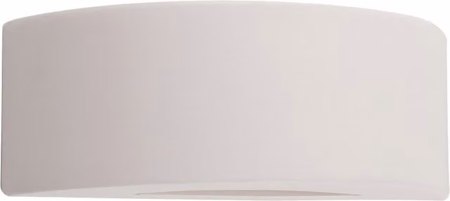 ValueLights Pair of White Ceramic Paint Me Planter Wall Lights