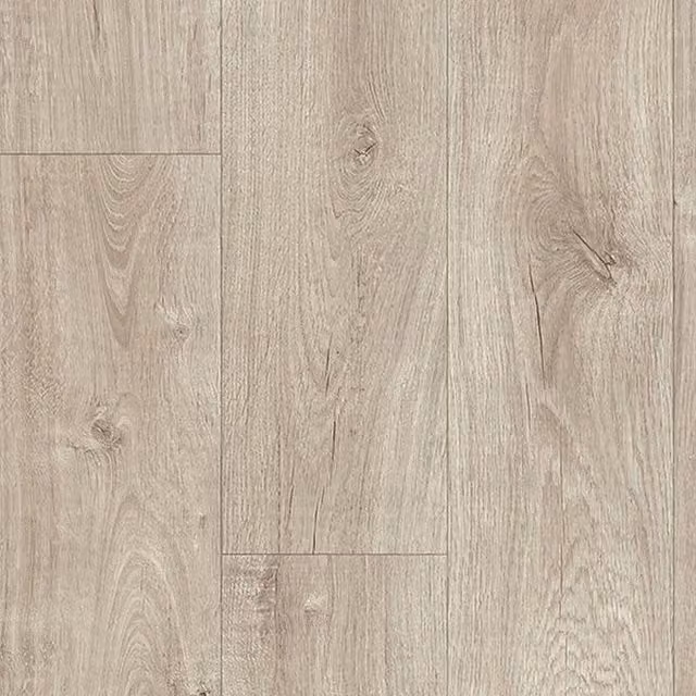 Vinyl Flooring UK Beige Wood Effect 2.0mm Sheet Vinyl W: 400 cm, D: 300 cm