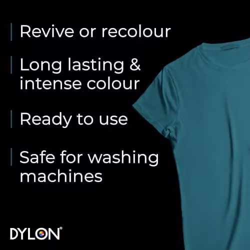 Dylon Fabric Dye Pods for Clothes and Soft Furnishings, Emerald Green, 350g – 2