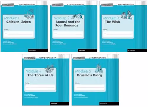 Oxford University Press Read Write Inc. Comprehension Modules 1-5 Class Pack of 50