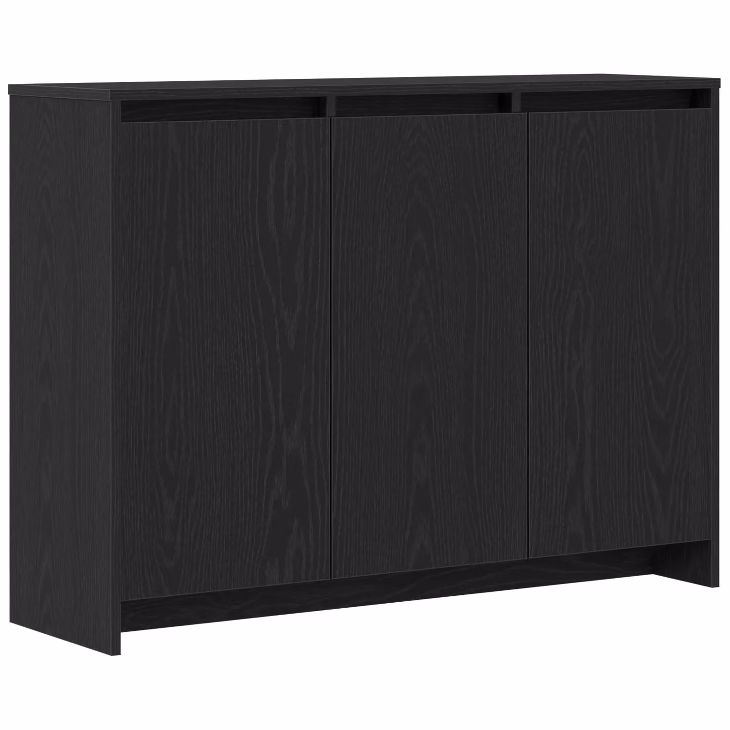 Berkfield Home Modern Black Oak Sideboard in Engineered Wood – 2