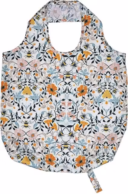 Ulster Weavers Bee Bloom Packable Bag in Multicolour