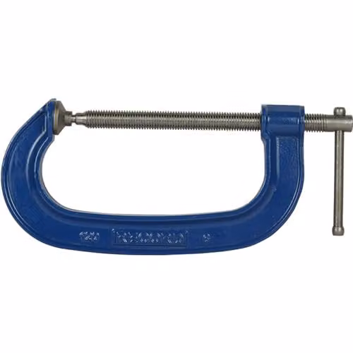 Irwin Record 120 Heavy-Duty G-Clamp in Blue and Silver – 1