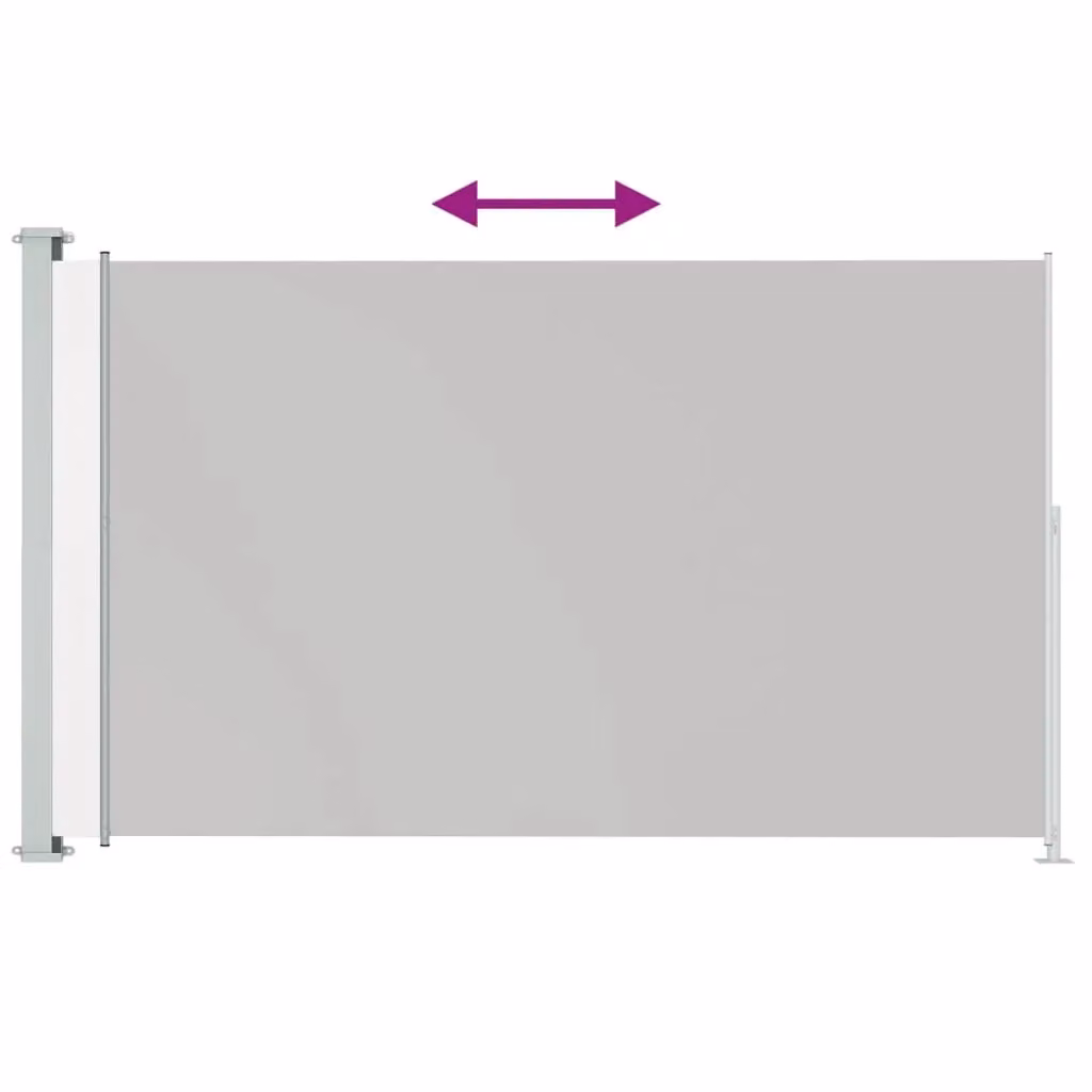 Berkfield Home Retractable Side Awning in Beige Polyester and Steel, W/H: 180 x 300 cm – 2