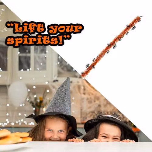 VFM e-Store Multicolour Halloween Tinsel Decoration for Parties – 6