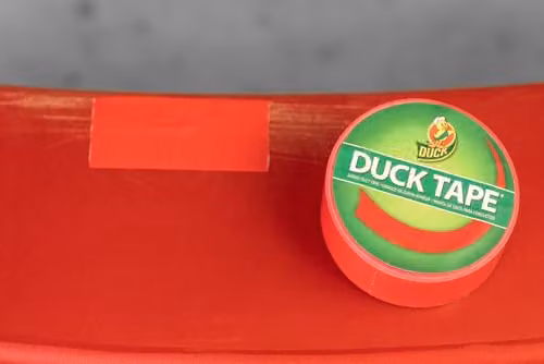 Sellotape Duck Tape Cloth Duct Tape in Red, W: 48 mm, L: 18.2 m – 3