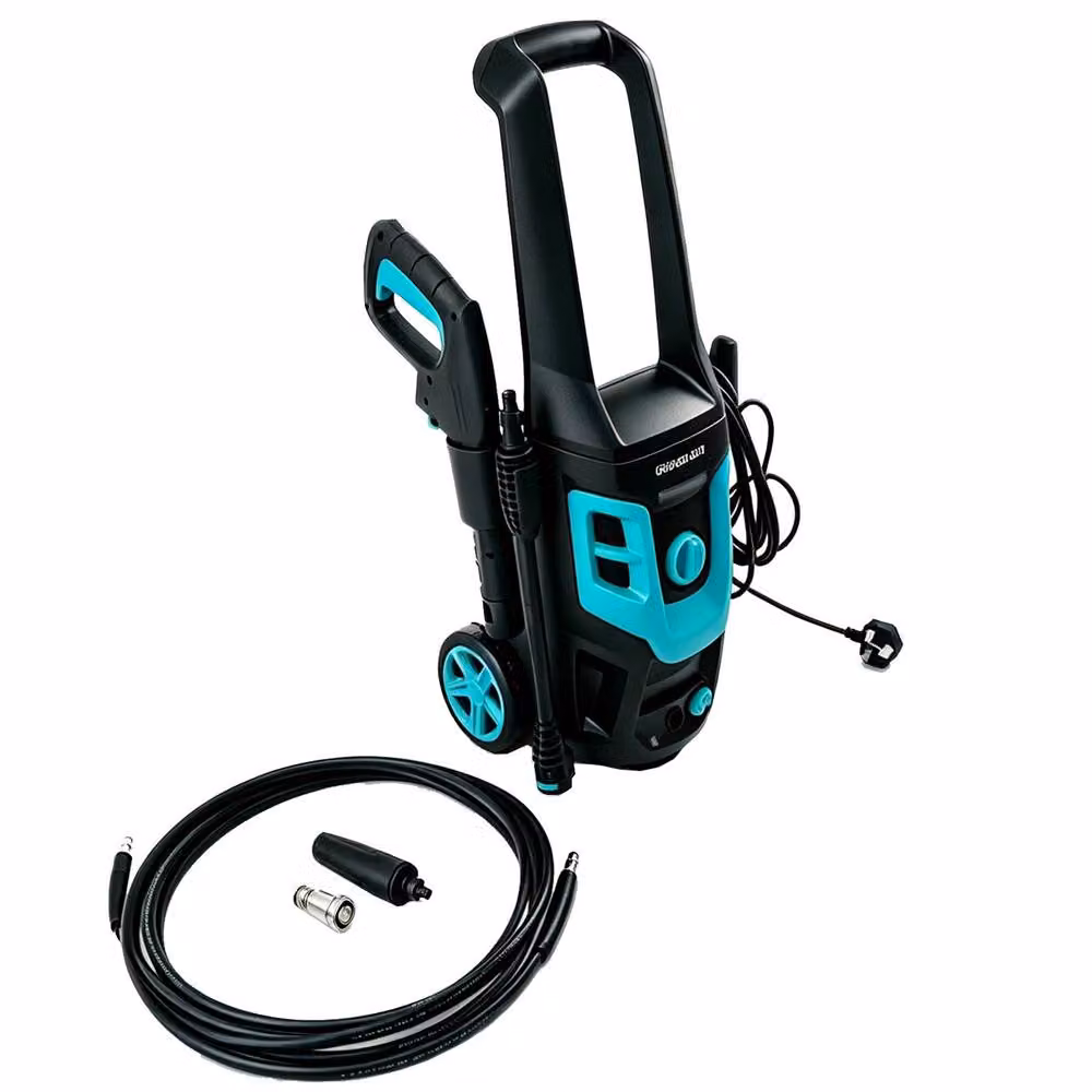 Gr8 Garden 1600W Pressure Washer 130 Bar Patio and Car Cleaner in Black – 7