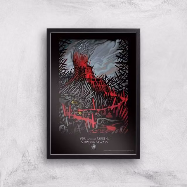 Game Of Thrones My Queen Multicolour Giclee Art Print, A4