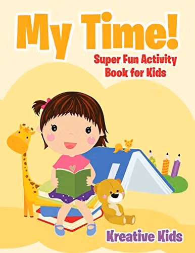 Kreative Kids My Time! Super Fun Activity Book for Children, Multicolour