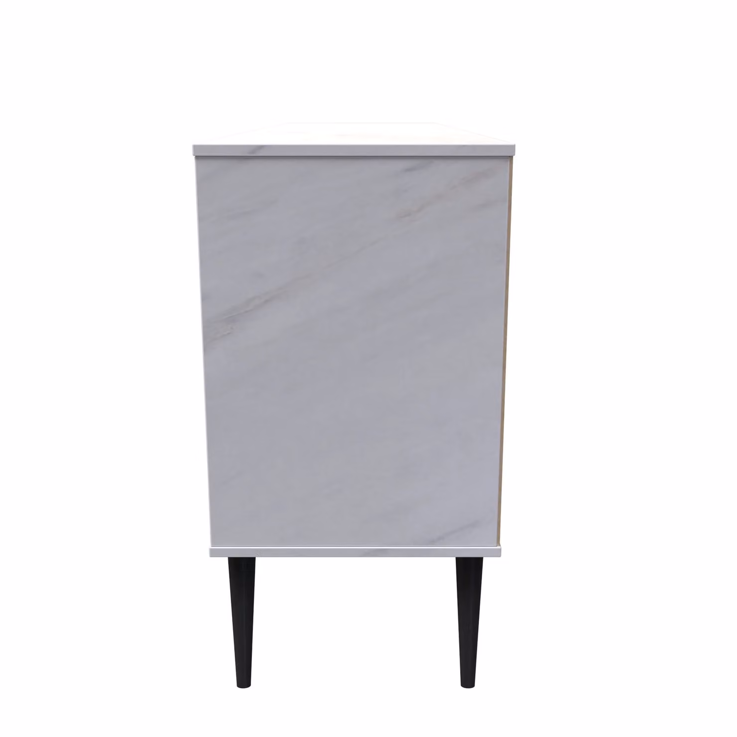 Ready Assembled 2 U Fuji 6 Drawer Sideboard in Off-White – 2