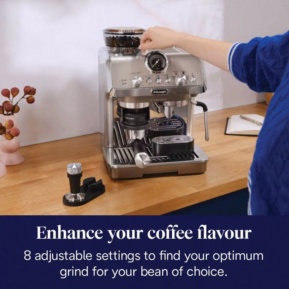 De'Longhi La Specialista Arte EVO BTC Espresso Coffee Machine in Silver with Cold Brew Function, PID Control and Steam Wand – 6