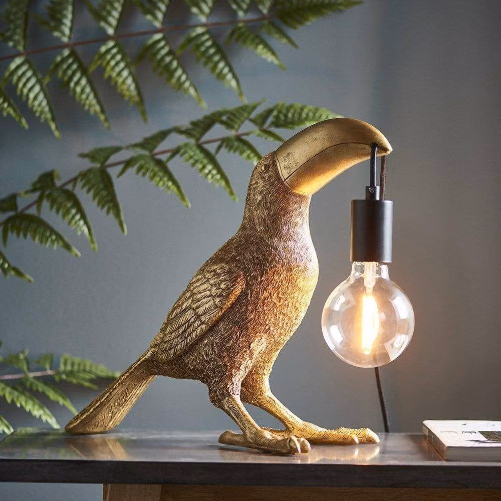 Netlighting ANDRIA Non Dimmable Contemporary Indoor Desk Table Lamp in Gold/Brass – 2