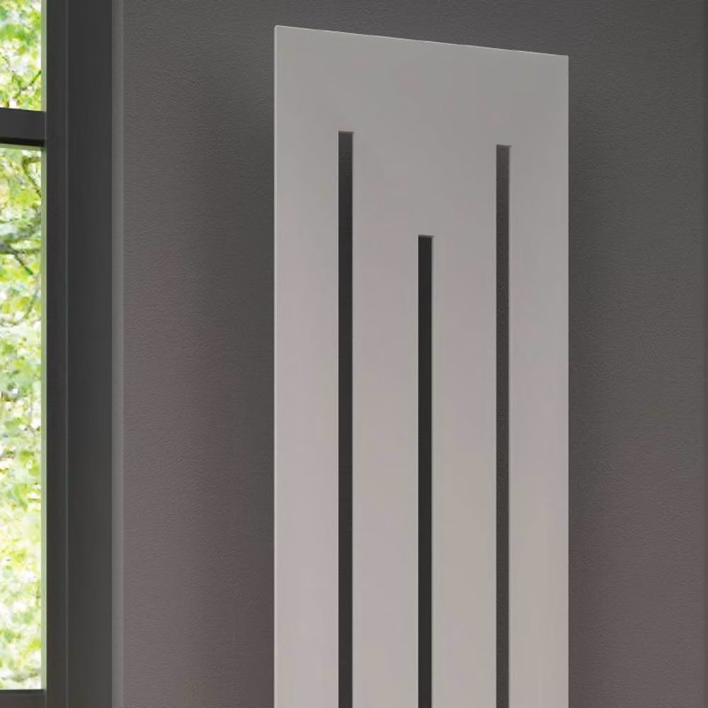 Bathroom Kingdom Line White Flat Panel Designer Radiator W/H: 180 x 49 cm – 2