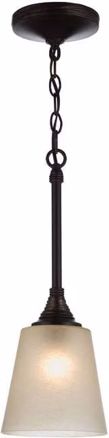Elstead Arbor Dome Mini Pendant Ceiling Light in Bronze and Weathered Brass with E27 Bulb Holder