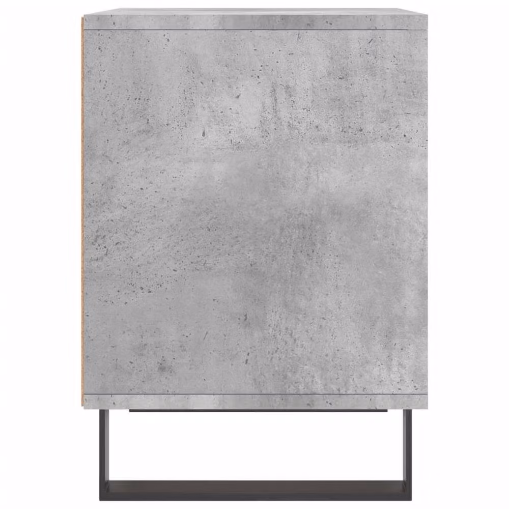 Berkfield Home Modern Bedside Cabinets, 2 Piece Set, Concrete Grey, W: 40 cm, D: 35 cm, H: 50 cm – 4