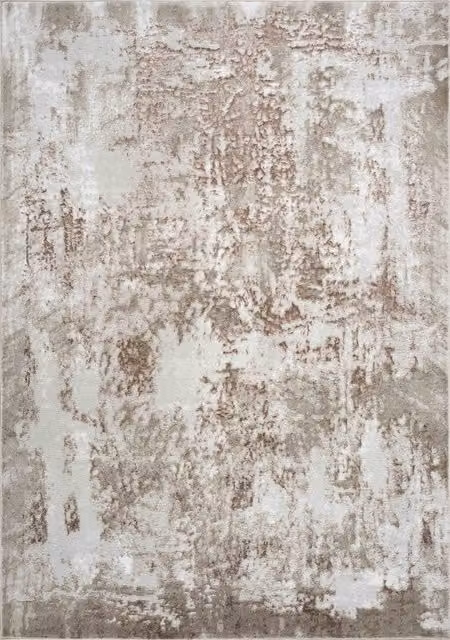 Desire Rugs Serenity Modern Abstract Area Rug in Stone, Sand, Gold and Grey, W: 120 cm, L: 170 cm – 1