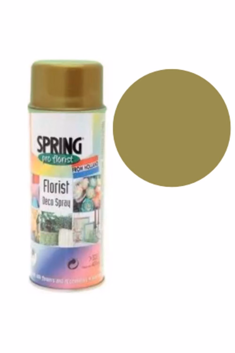 KDMD Brass Euro-Aerosols Spray Paint in Gold – 2