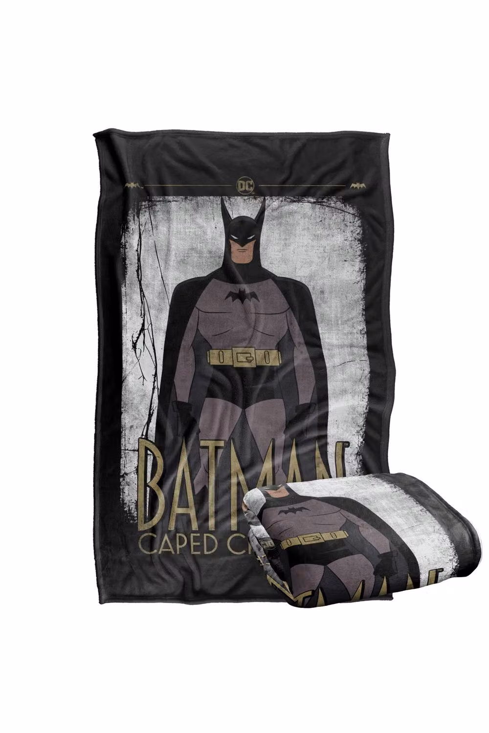 Warner Bros. Batman Caped Crusader Animated Series Super Soft Fleece Throw Blanket, Multicolour, W: 127 cm, D: 152.4 cm – 7