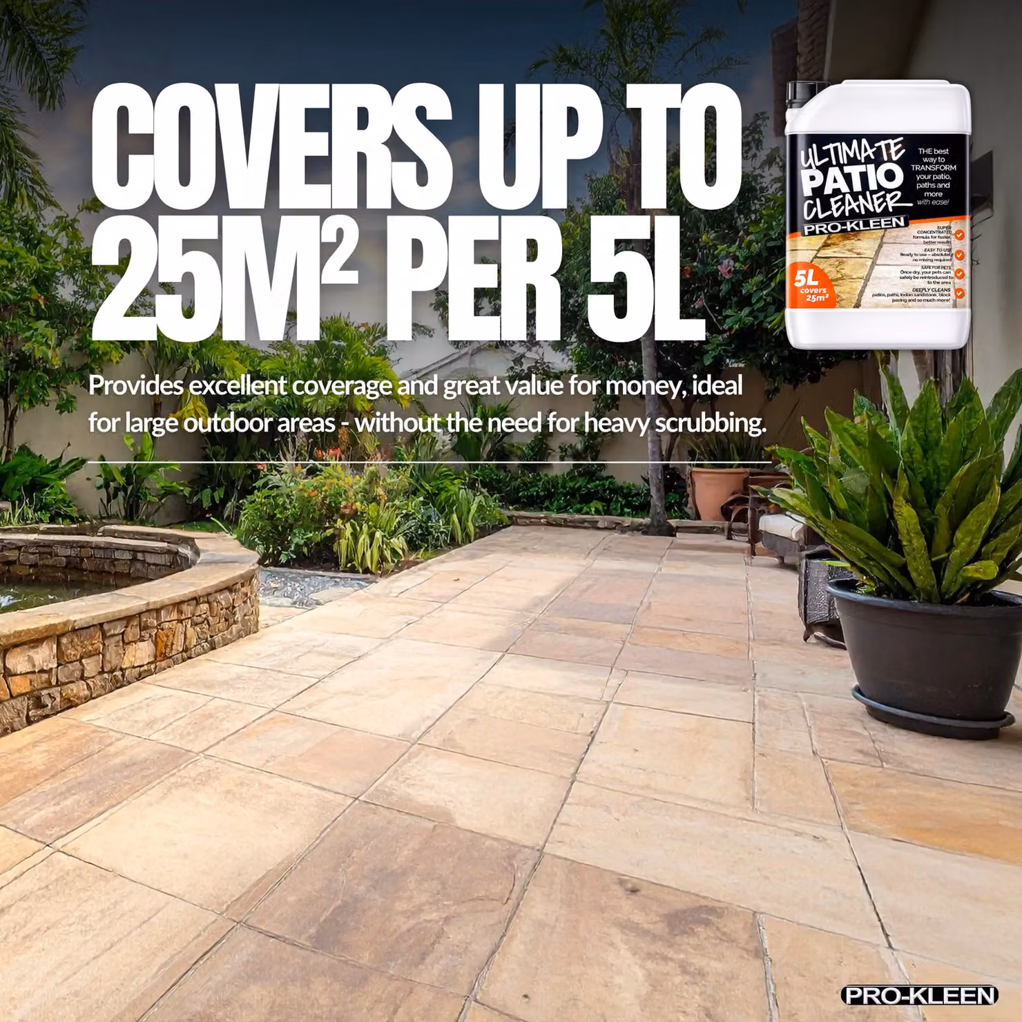 ProKleen Ultimate Patio Cleaner and Black Spot Remover, 4 x 5 l – 2