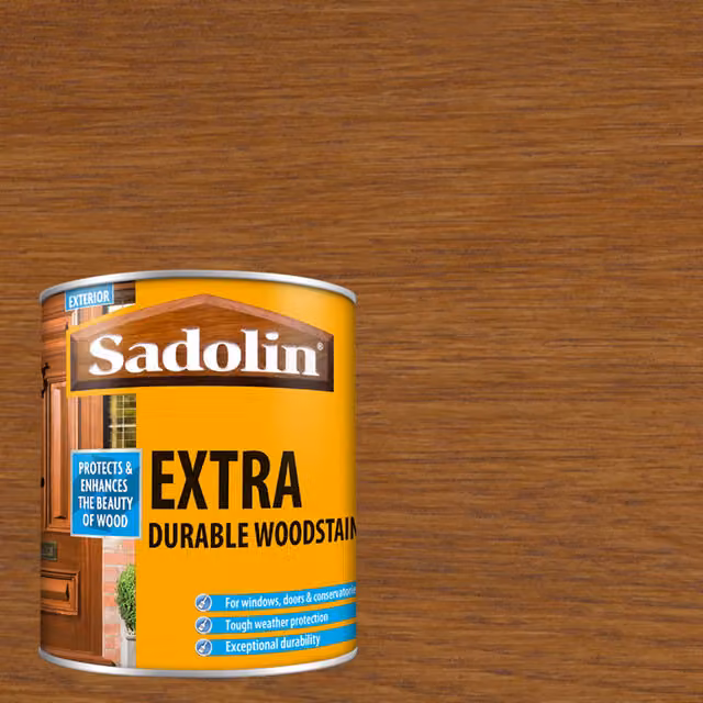 Sadolin Extra Durable Water Repellent Woodstain in Antique Pine, 5 l