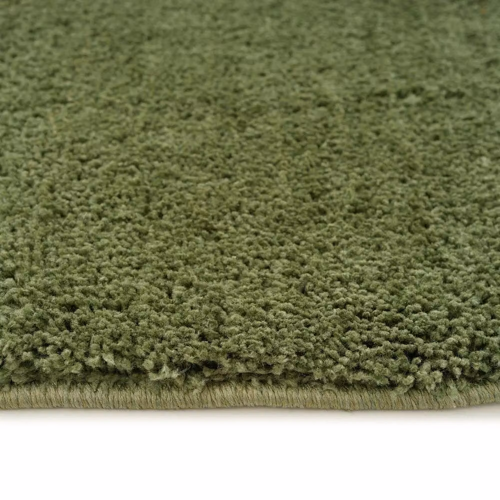 Kukoon Green Boho Machine Woven Washable Shag Rug, W: 120 cm x L: 170 cm – 3