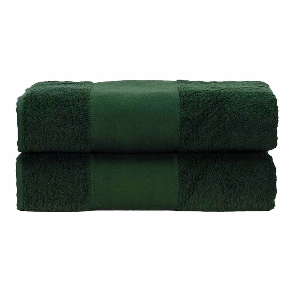 ARTG Print-Me Personalised Embroidered Cotton Hand Towel in Green – 2