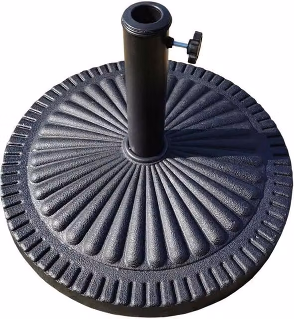 BillyOh Heavy Duty Black Plastic Freestanding Garden Parasol Base