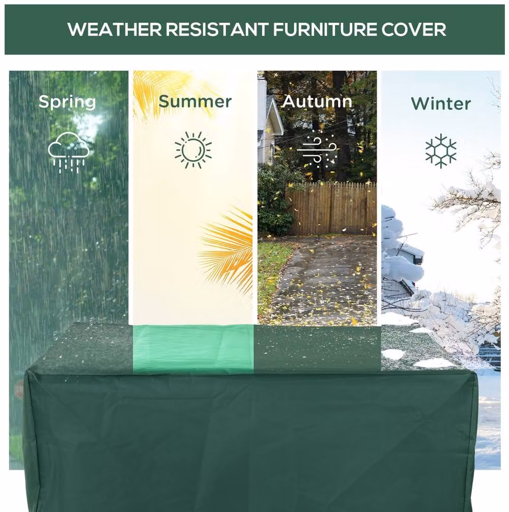 STILVORA Garden Furniture Cover in Green – 6