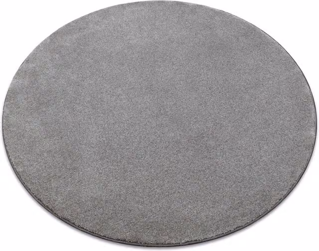 RugsX Round Discretion Grey Polyamide Rug, Diameter: 170 cm – 1