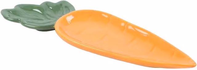 KDMK Carrot Delight Ceramic Serving Bowl, Multicolor