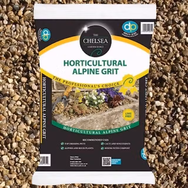 Deco-Pak Brown Horticultural Alpine Potting Grit Gravel, 4kg