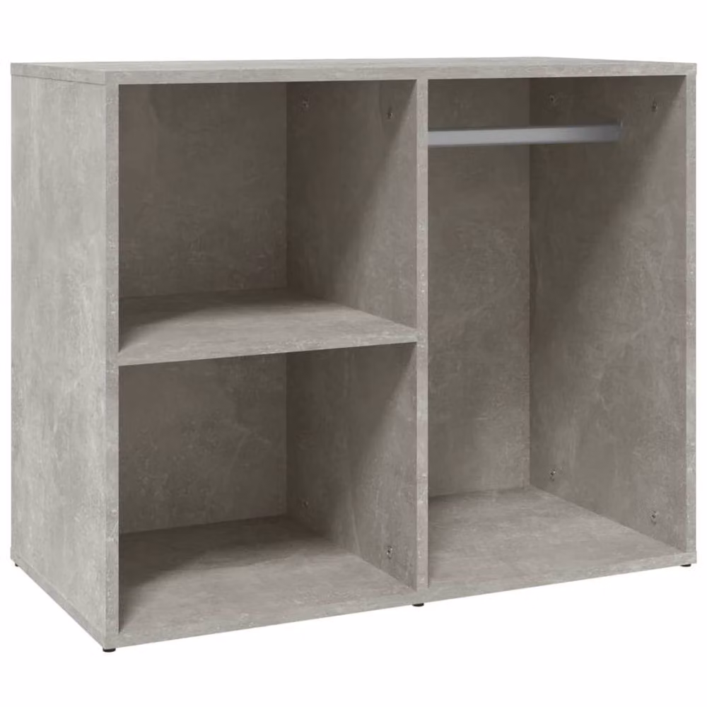 Berkfield Home Elegant Dressing Cabinet in Concrete Grey, W/D/H: 80 x 40 x 65 cm – 3