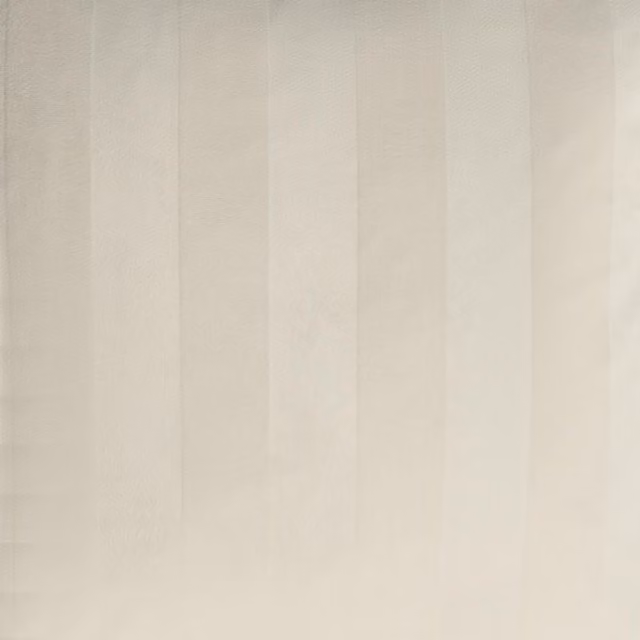 OHS Striped Velvet Cushion Covers in Beige and White