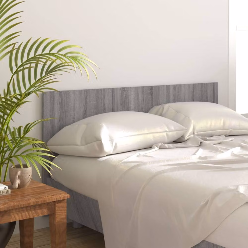 Berkfield Home Grey Sonoma Bed Headboard in Engineered Wood W/D/H: 160 x 1.5 x 80 cm – 2