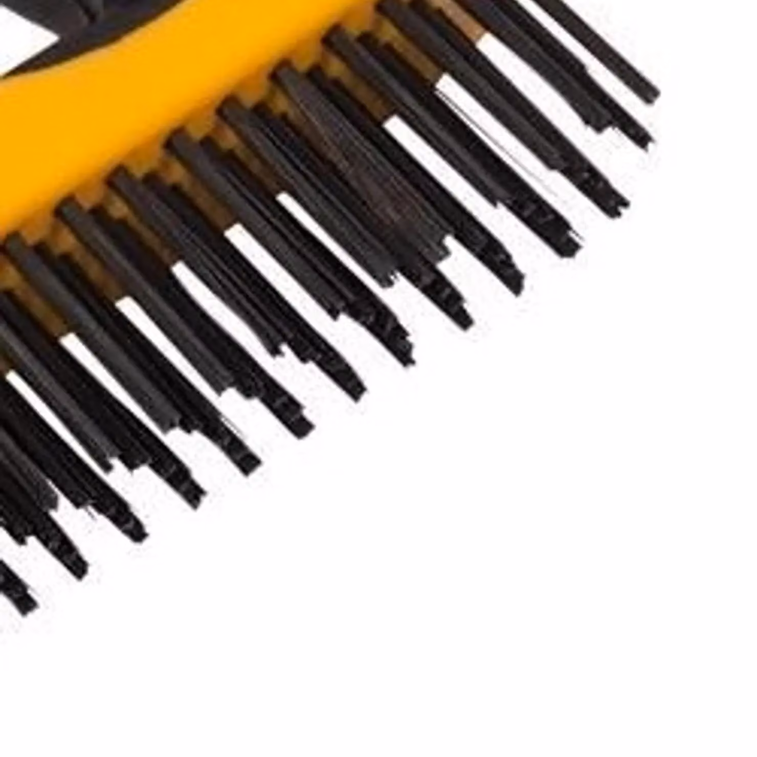 Roughneck Two-handed Steel Wire Brush with Soft-grip in Yellow and Multicolour – 2