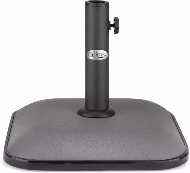 Christow 11kg Square Parasol Base in Grey